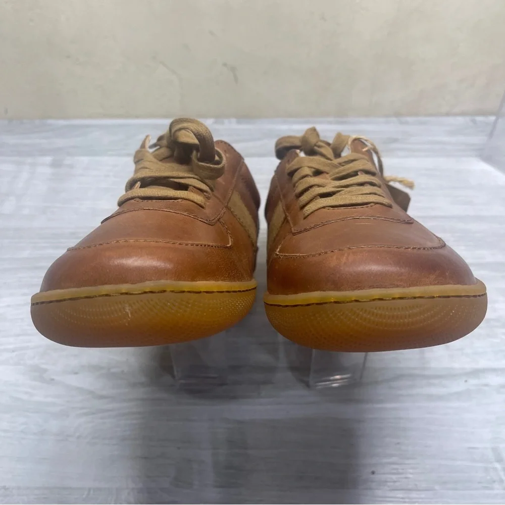 Born Ashram II Brown Leather Lace-Up Comfort Sneakers Men’s Size 12